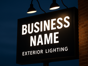 How Lighting Impacts the Effectiveness of Outdoor Business Signs