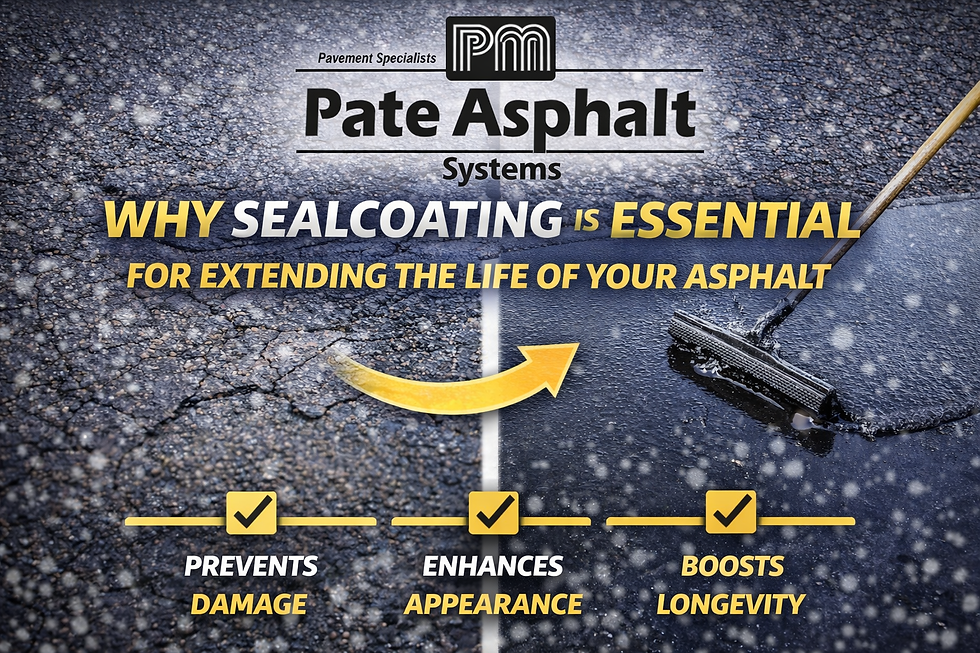 Why Sealcoating Is Essential for Extending the Life of Your Asphalt
