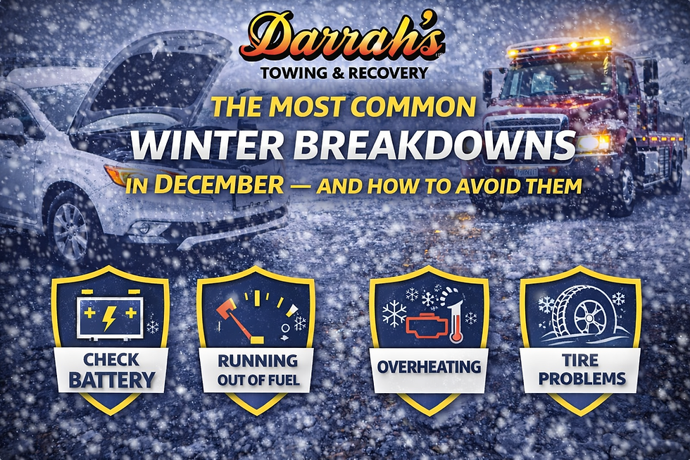 The Most Common Winter Breakdowns