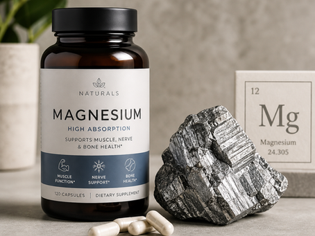 Foods rich in magnesium such as almonds, dark chocolate and nuts, representing a magnesium study 2026