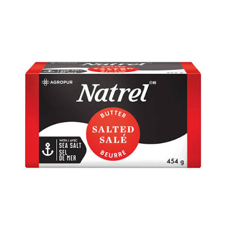 Natrel Butter salted 454g