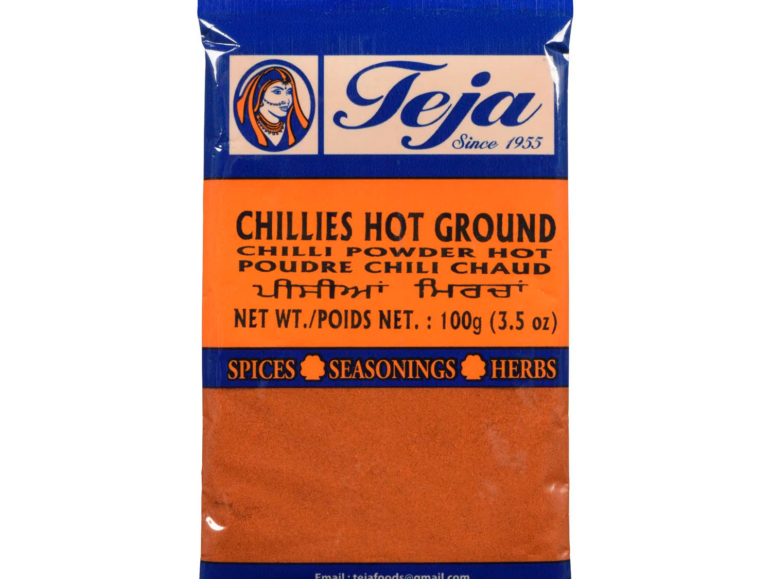 Teja chillies hot ground 100g