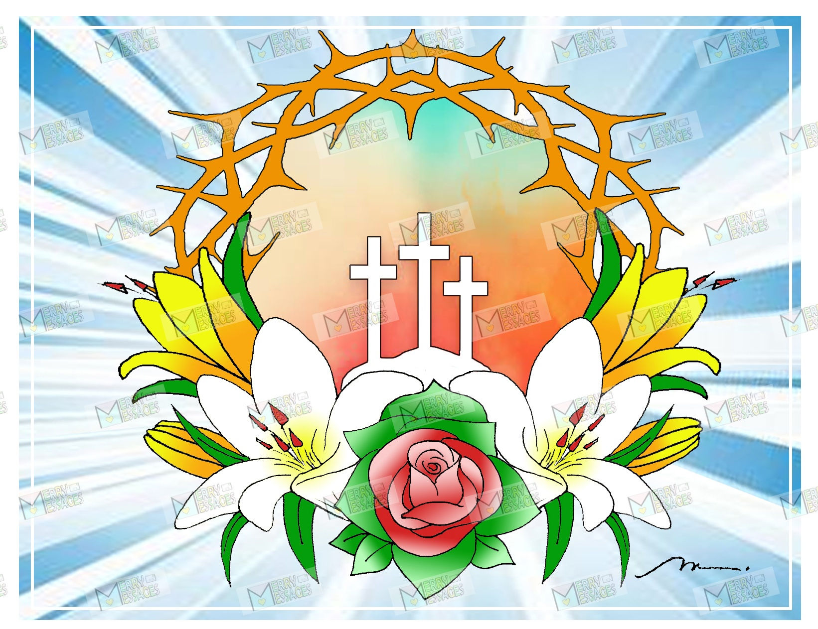 HOLEA03_Crown~Crosses~Flowers