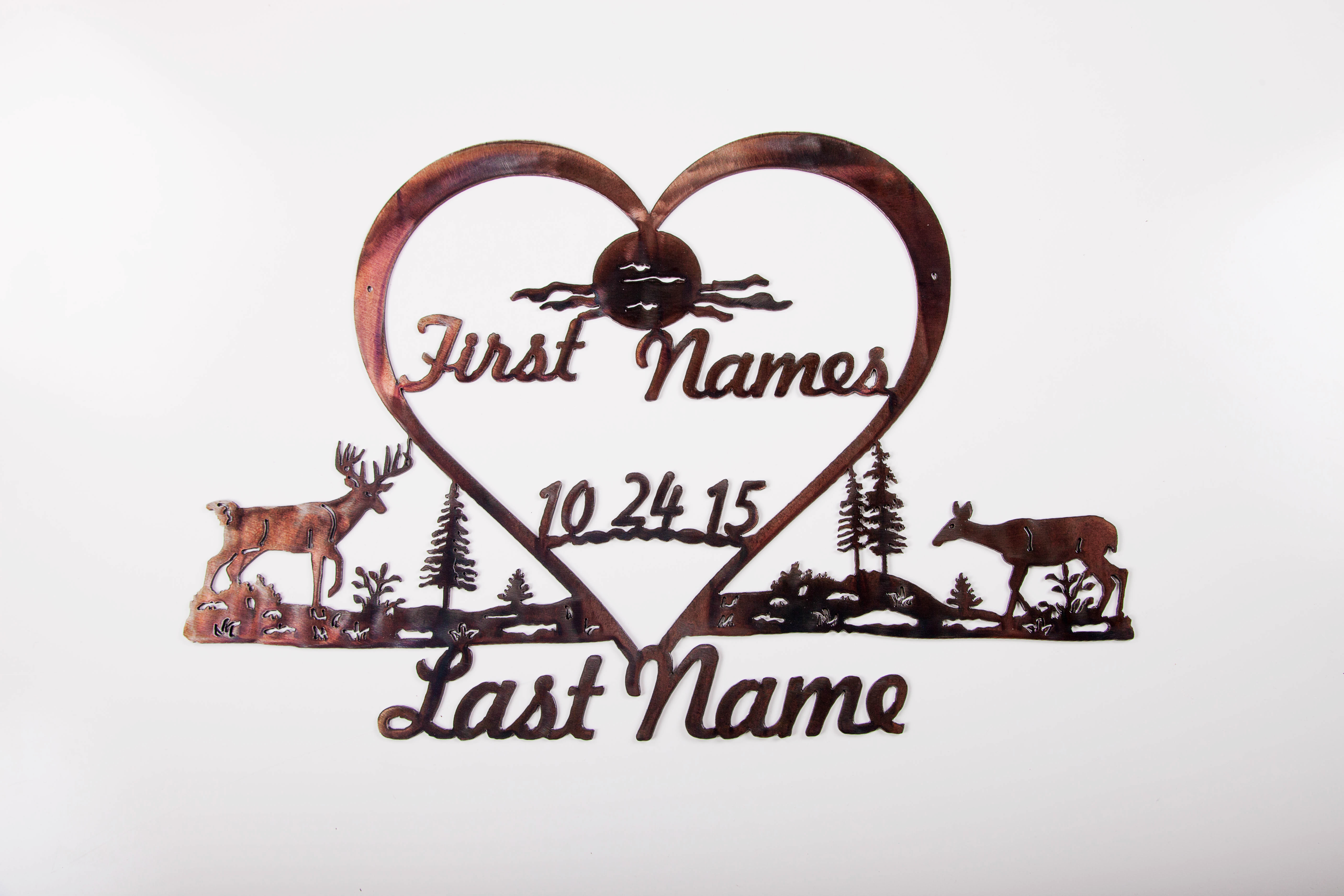 Deer Wedding Design
