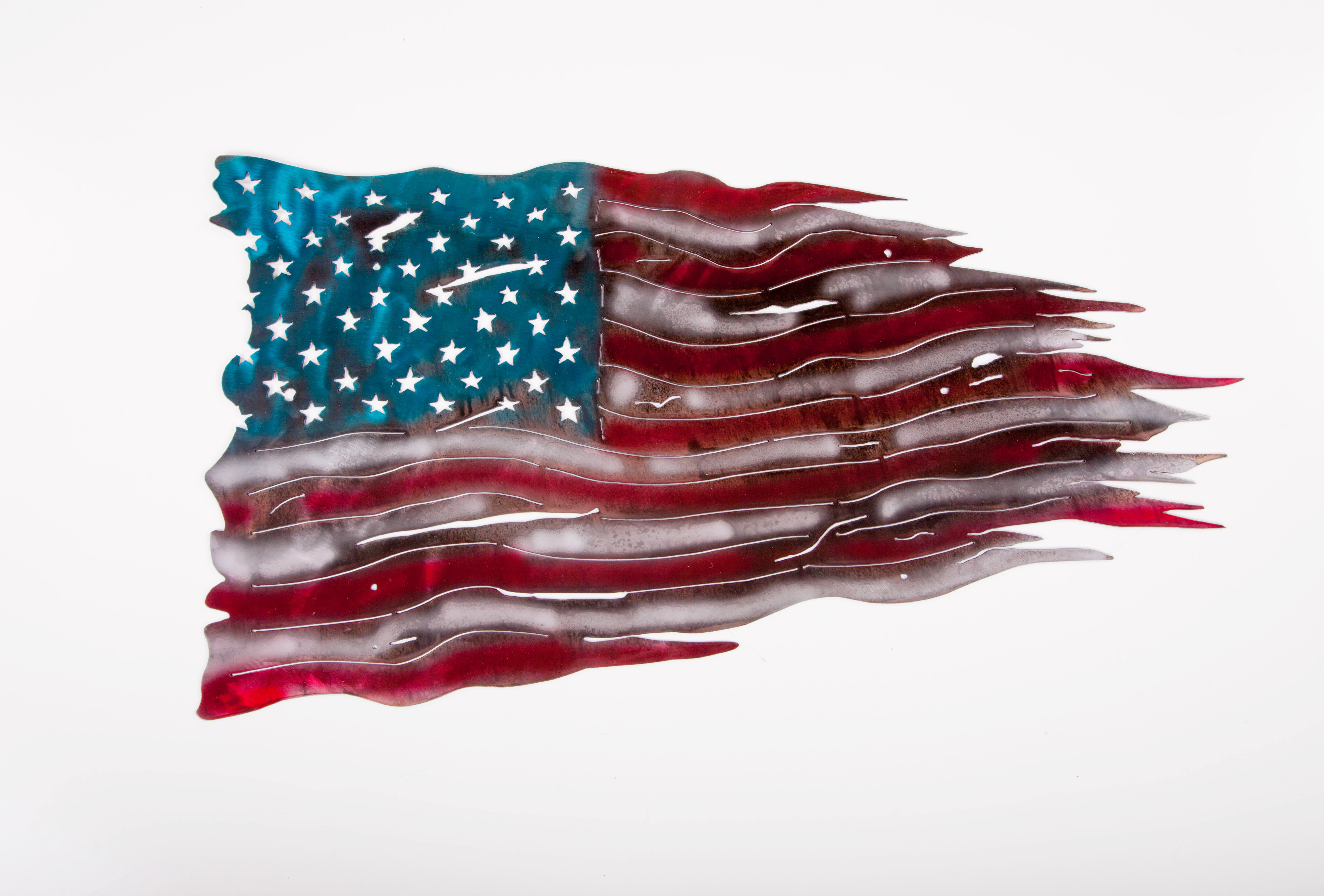 Tattered American Flag