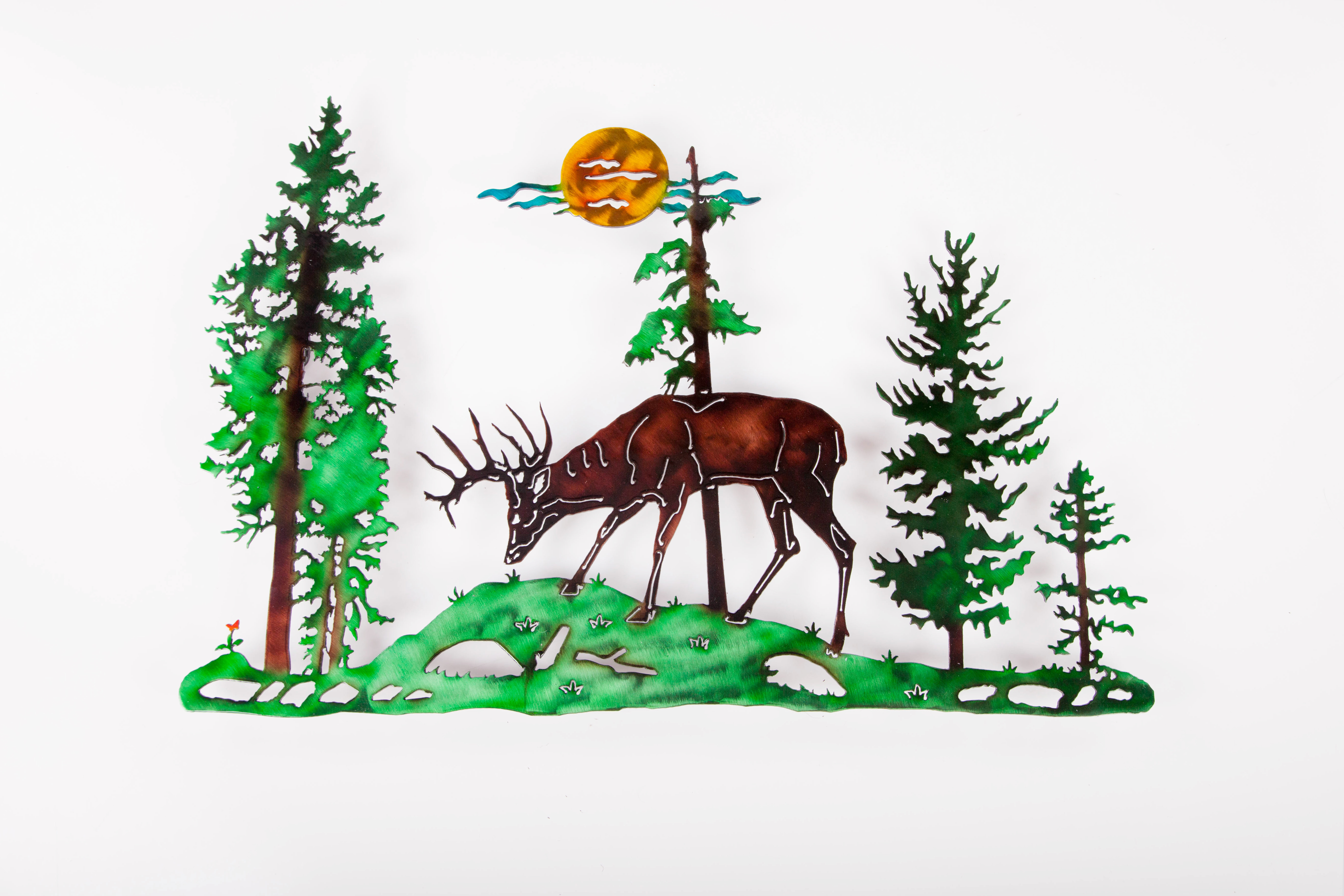 Deer in Pines (LC)