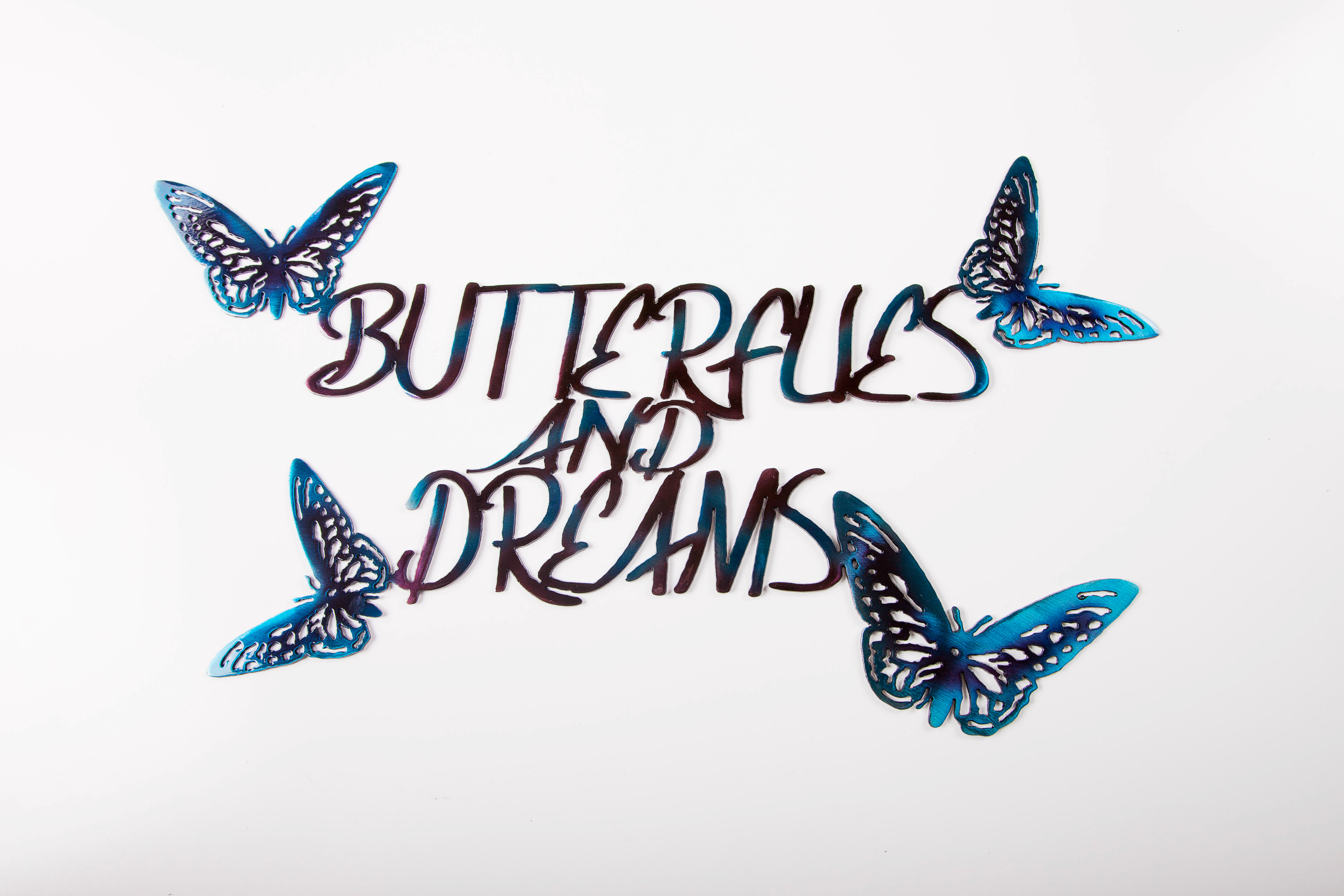 Butterflies and Dreams(purple/Blue)