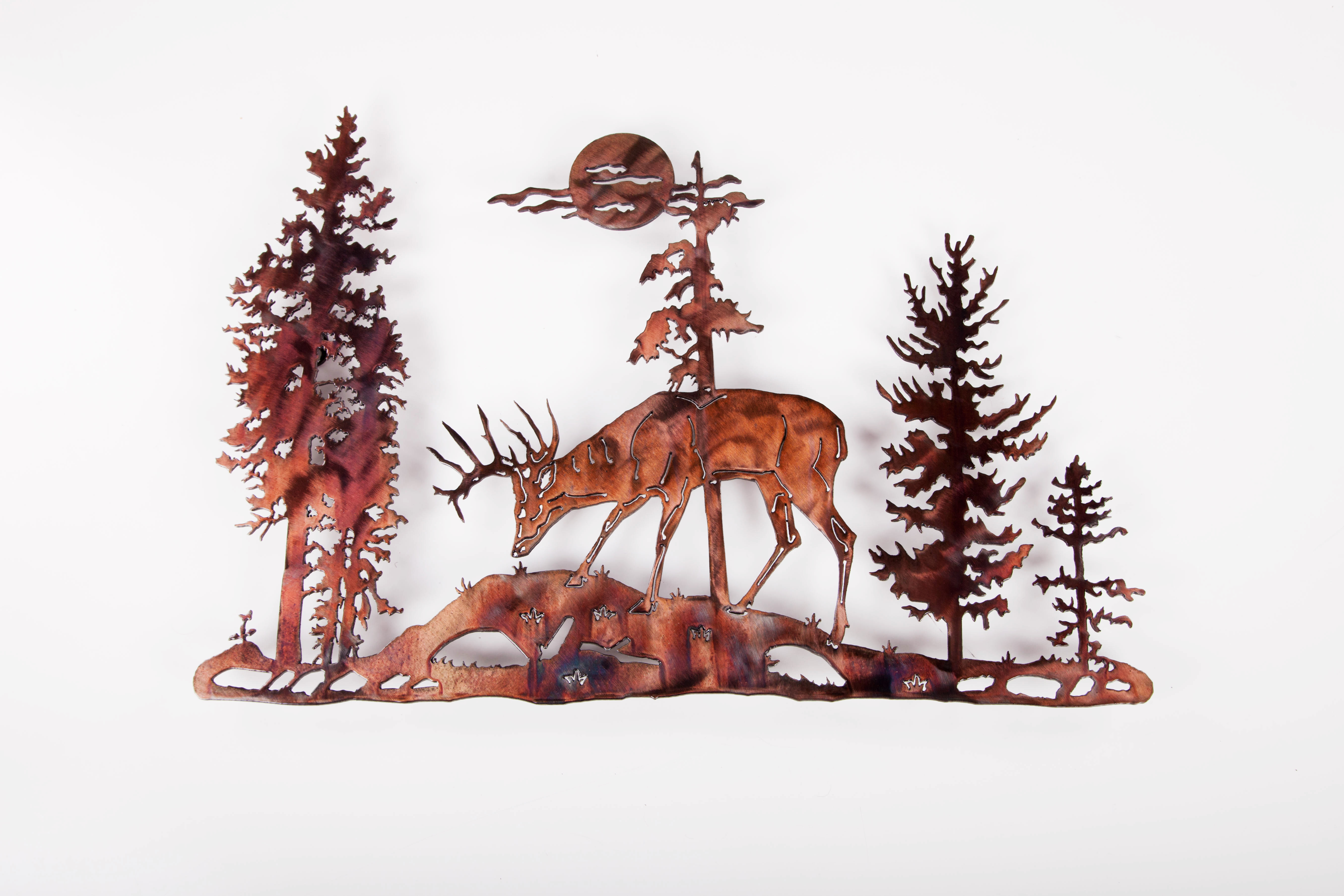 Deer in Pines (P)