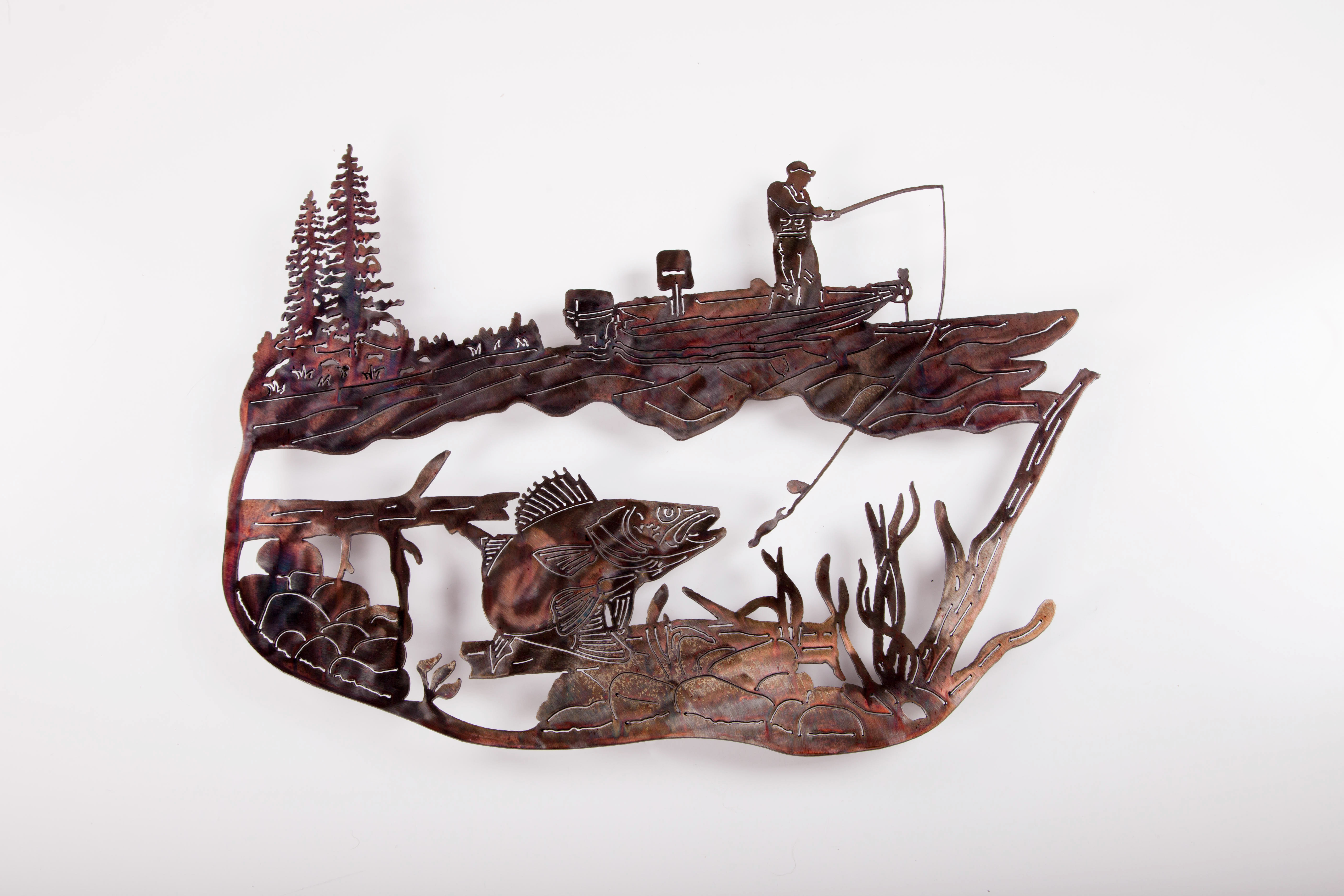 Fishing Scene -Walleye (P)