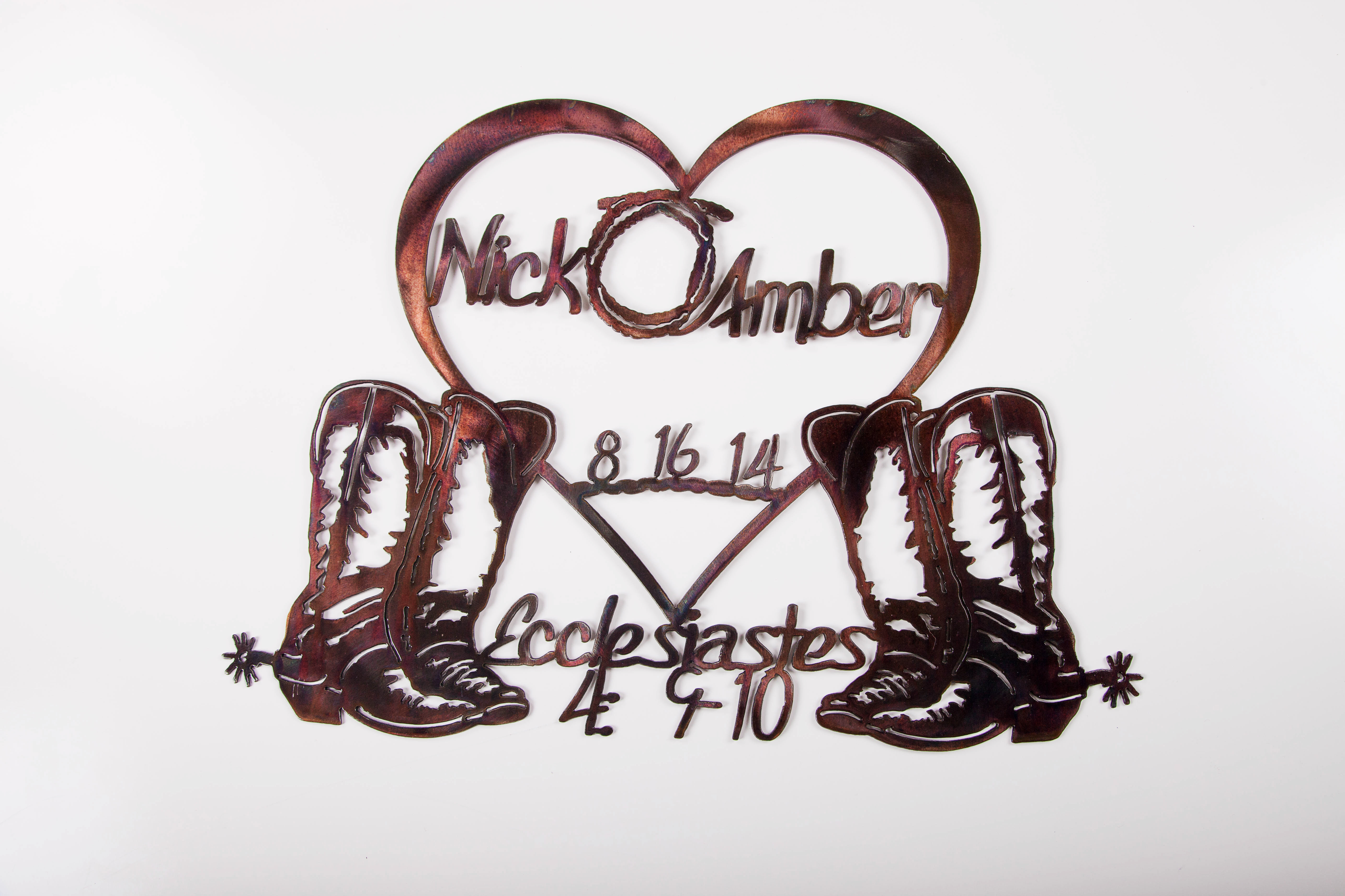 Cowboy Boot Wedding Design