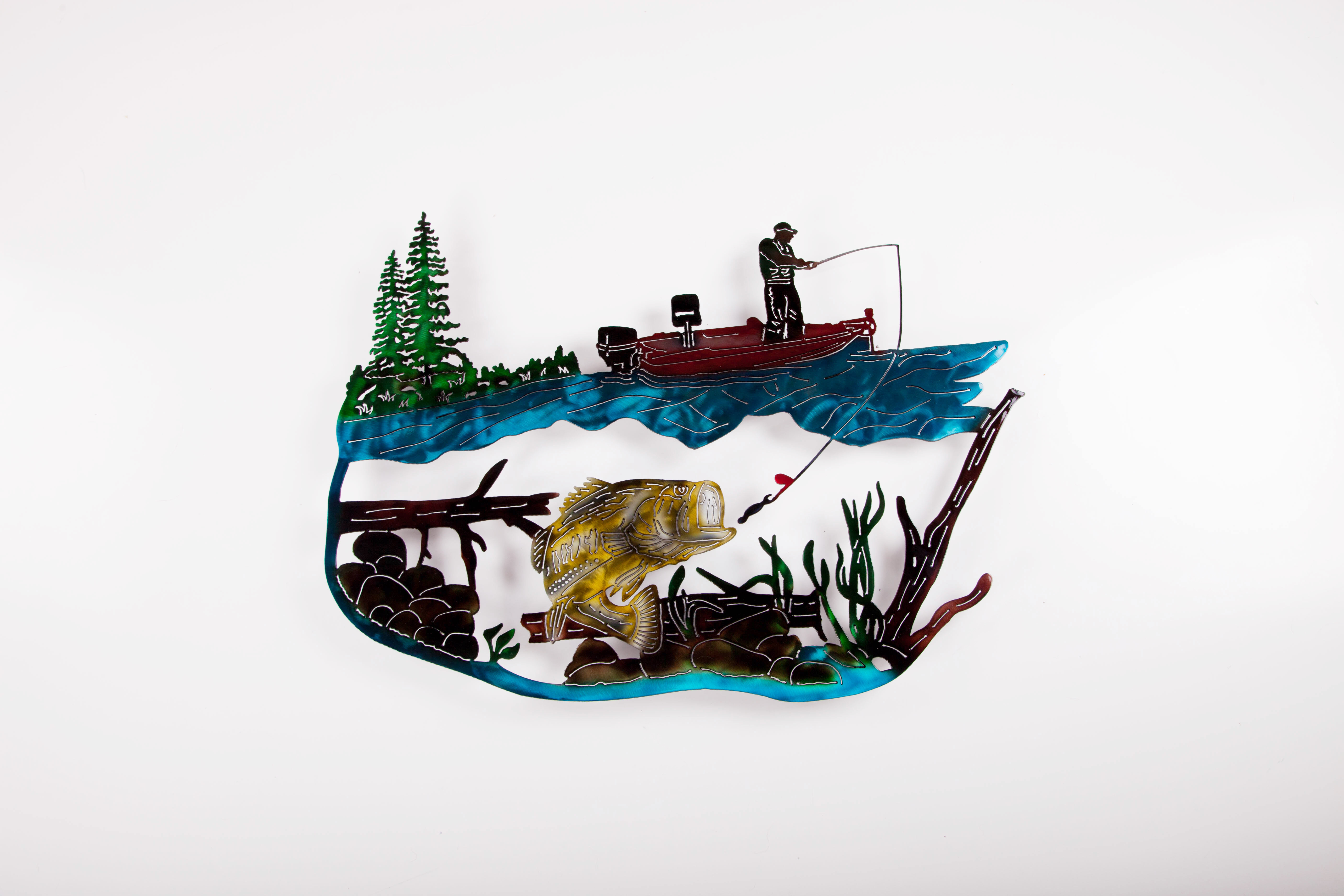 Fishing Scene - Bass (C)