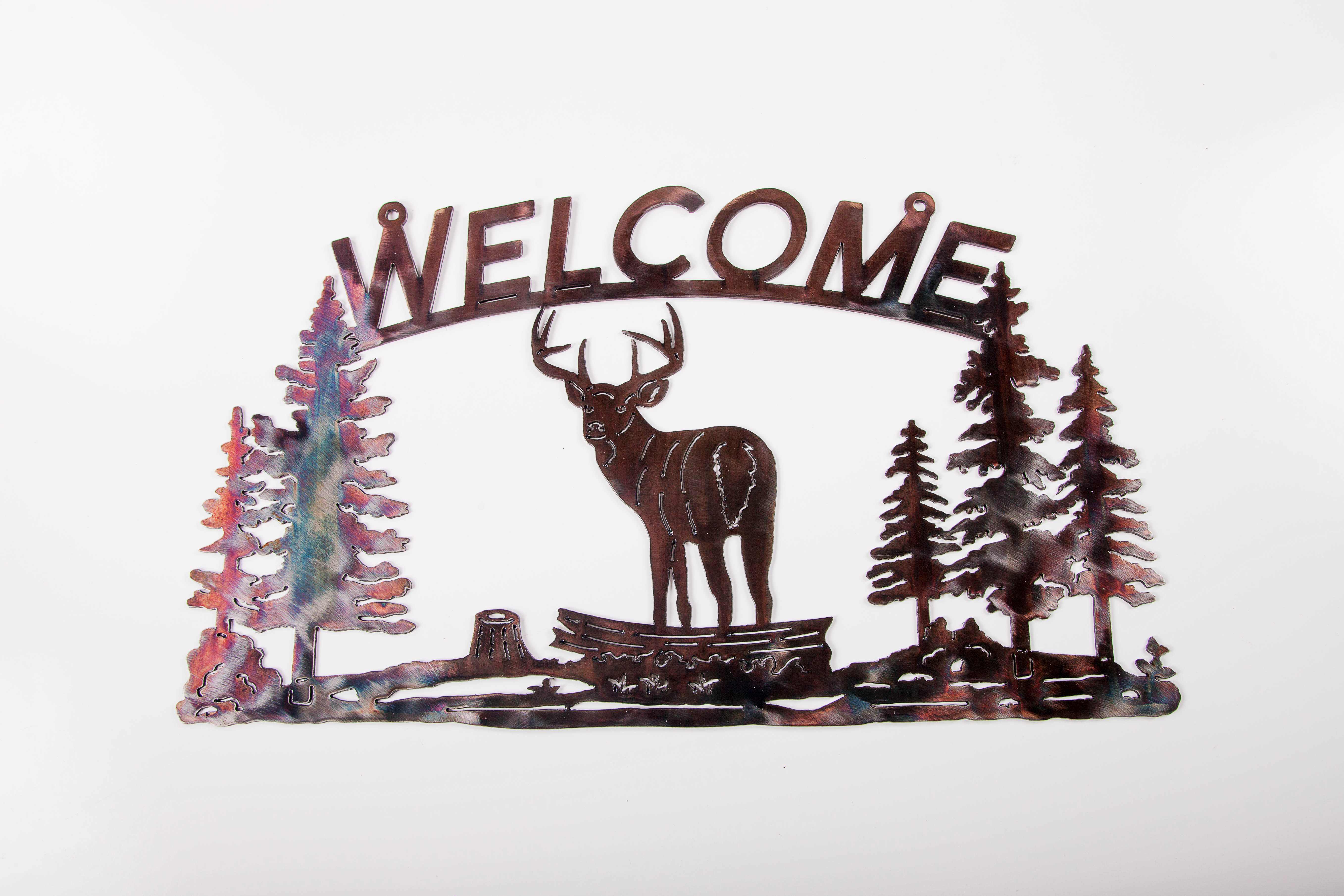 Welcome Sign - Deer
