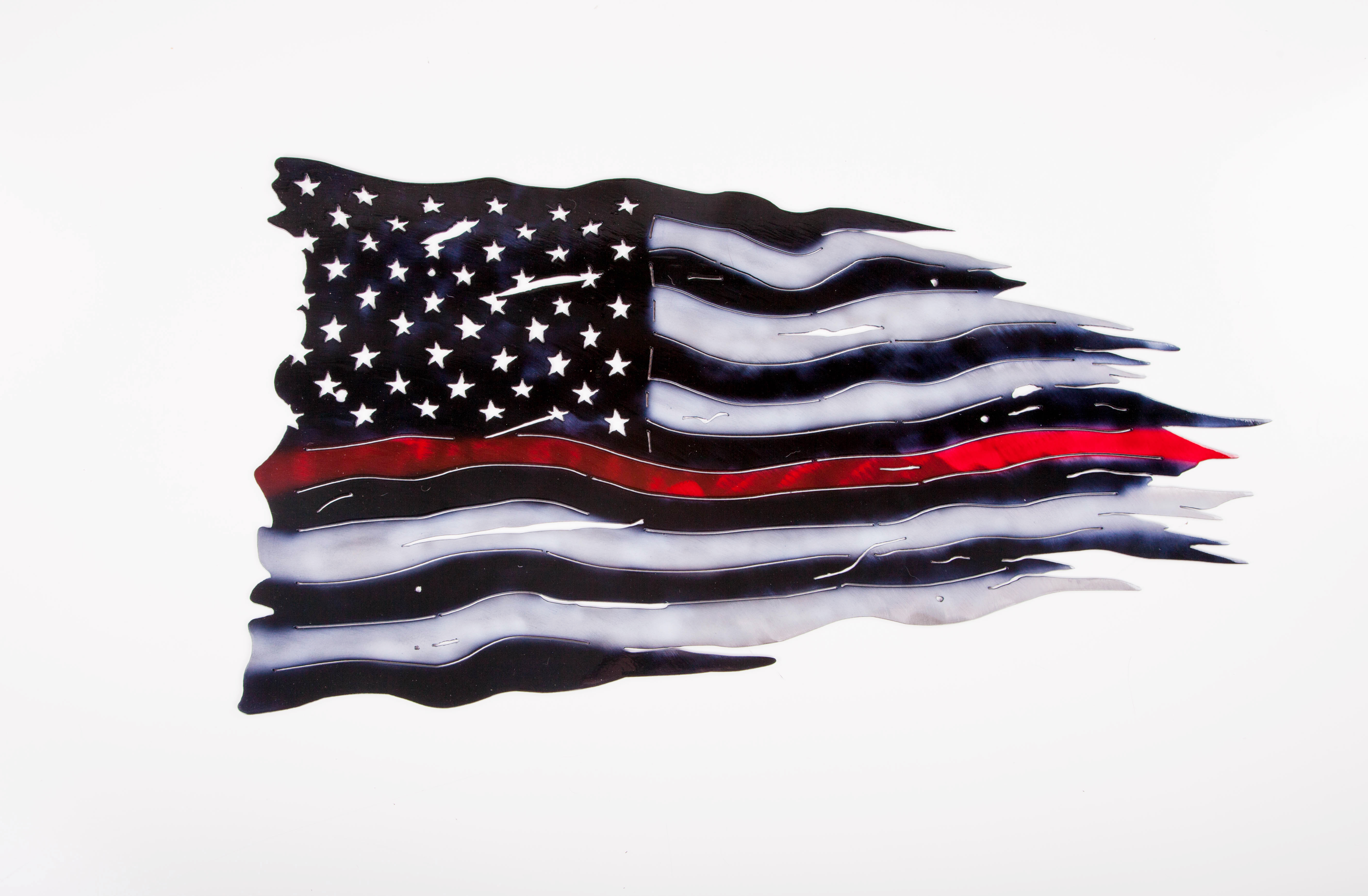 Red Strip Flag (Firefighter)