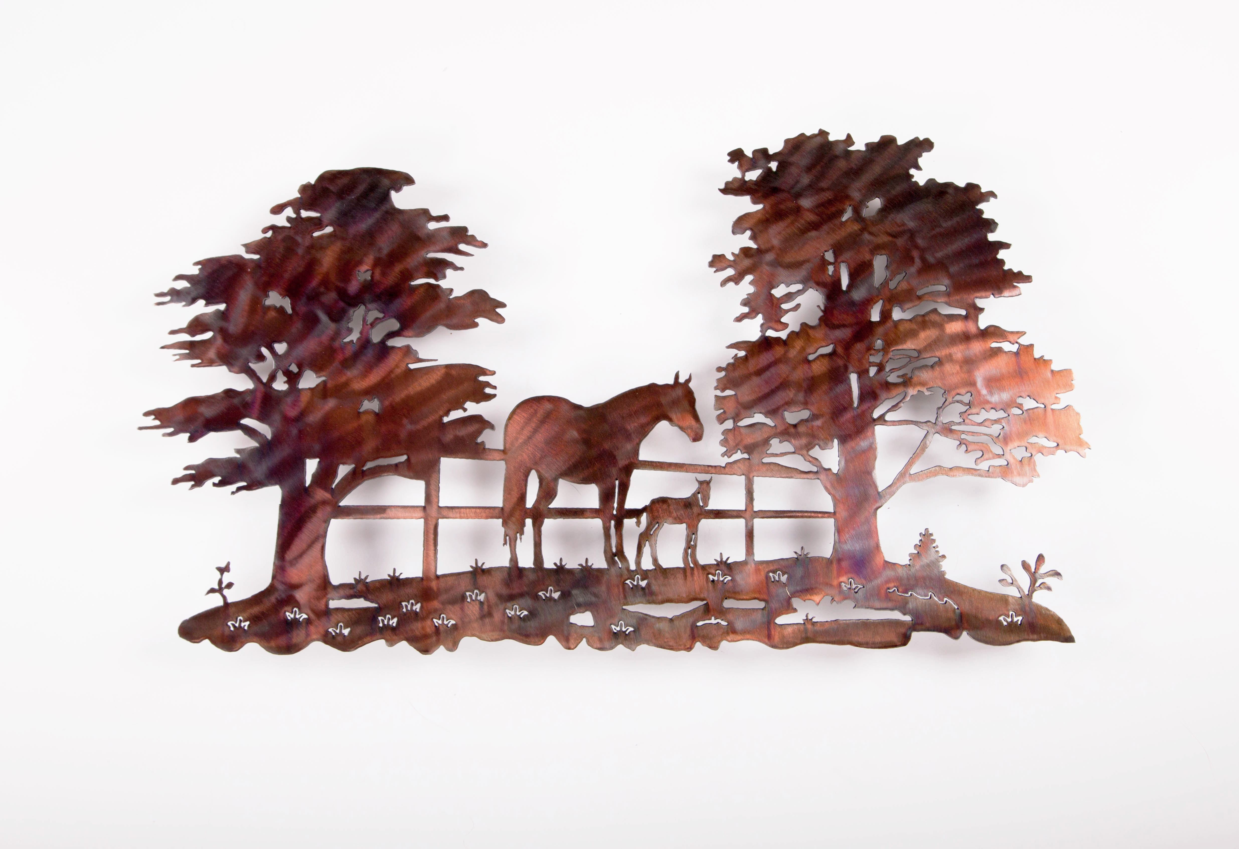Horse and Colt Scene
