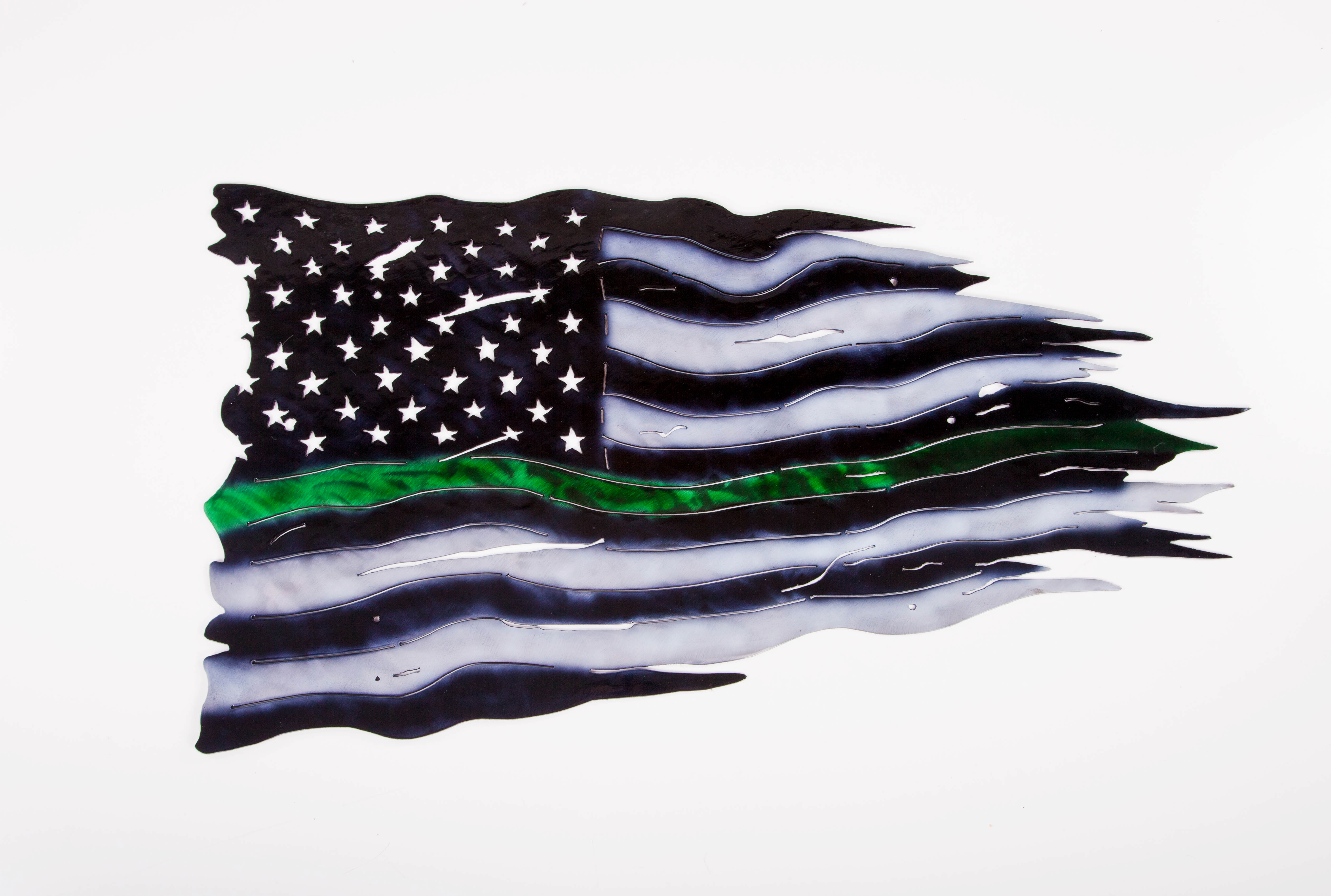 Green Strip Flag (Military)