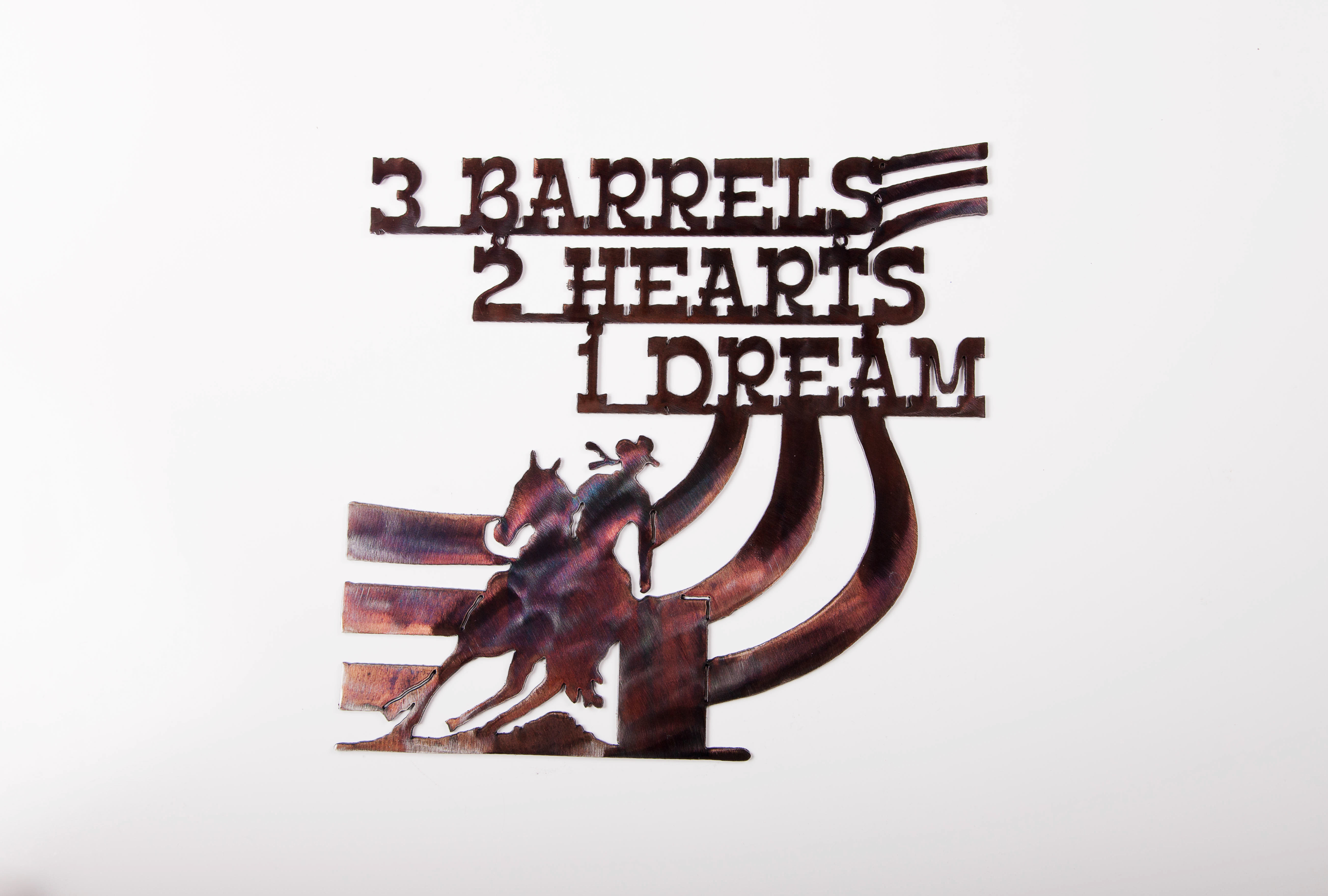 3 Barrels, 2 Hearts, 1 Dream