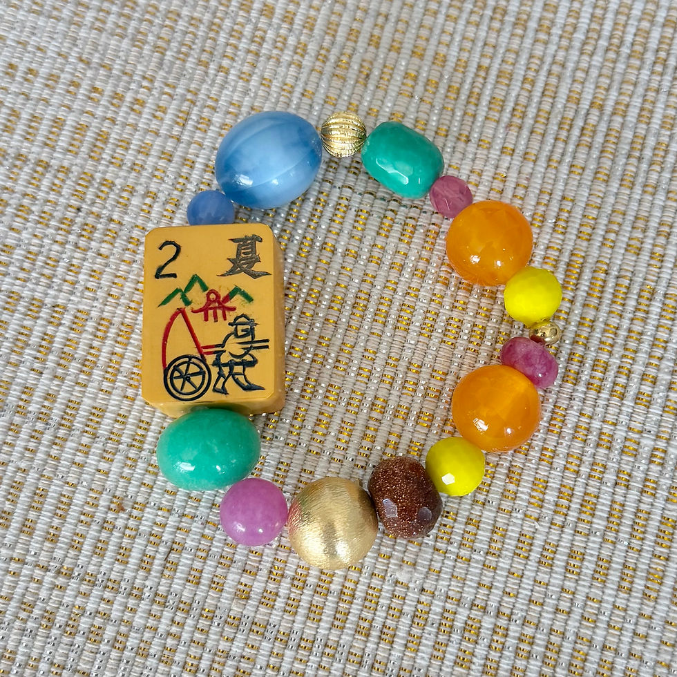 Thumbnail: Summer Mahjong Bracelets