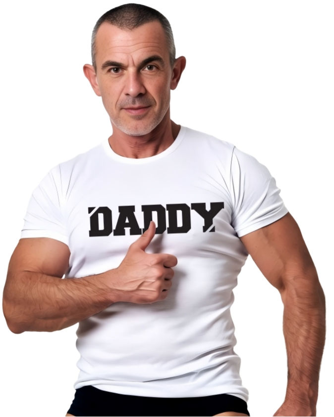 DADDY printed JOCK Tribe T-shirt