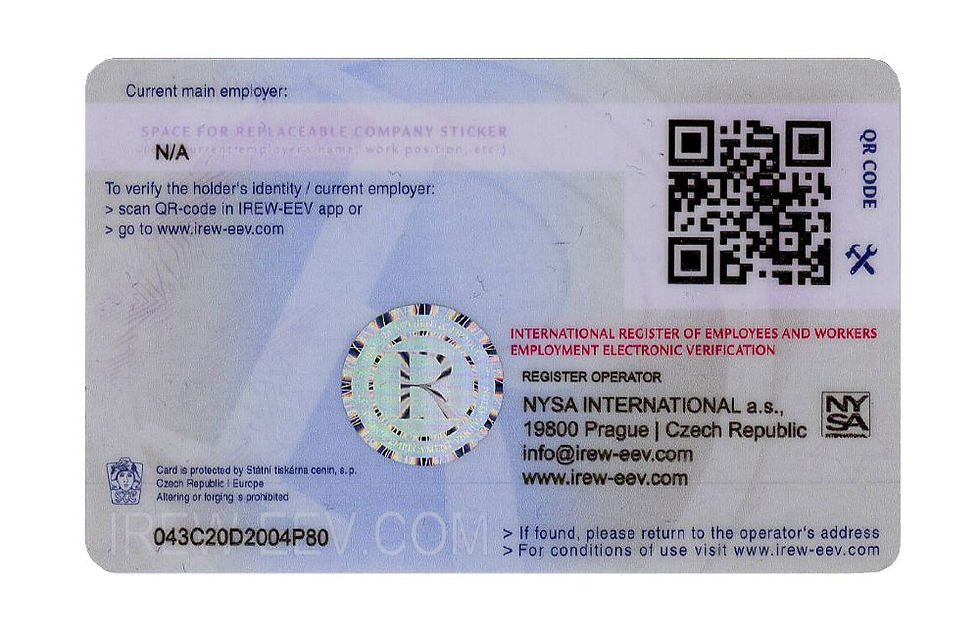 EEV Open Card - B