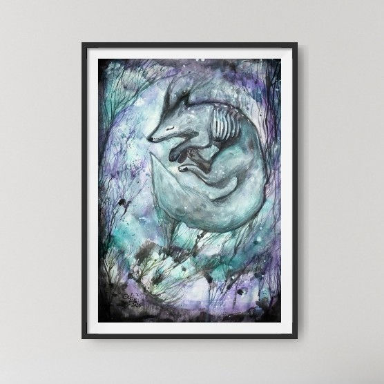 Nature morte - Œuvre originale encadrée