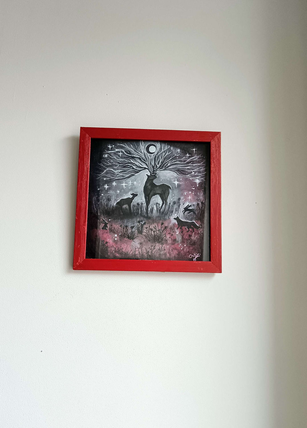 Thumbnail: The Great Call - Œuvre originale encadrée
