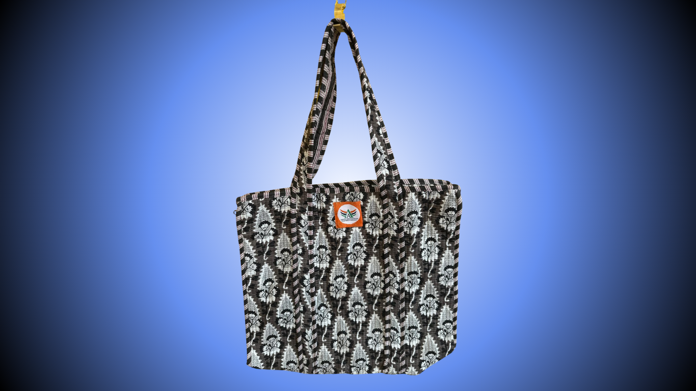 Hand Made Block Printed Bags (Medium)