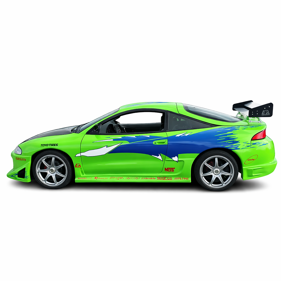 Miniature : kit-covering-vinyle-mitsubishi-eclipse-fast-and-furious-vue-cote-2