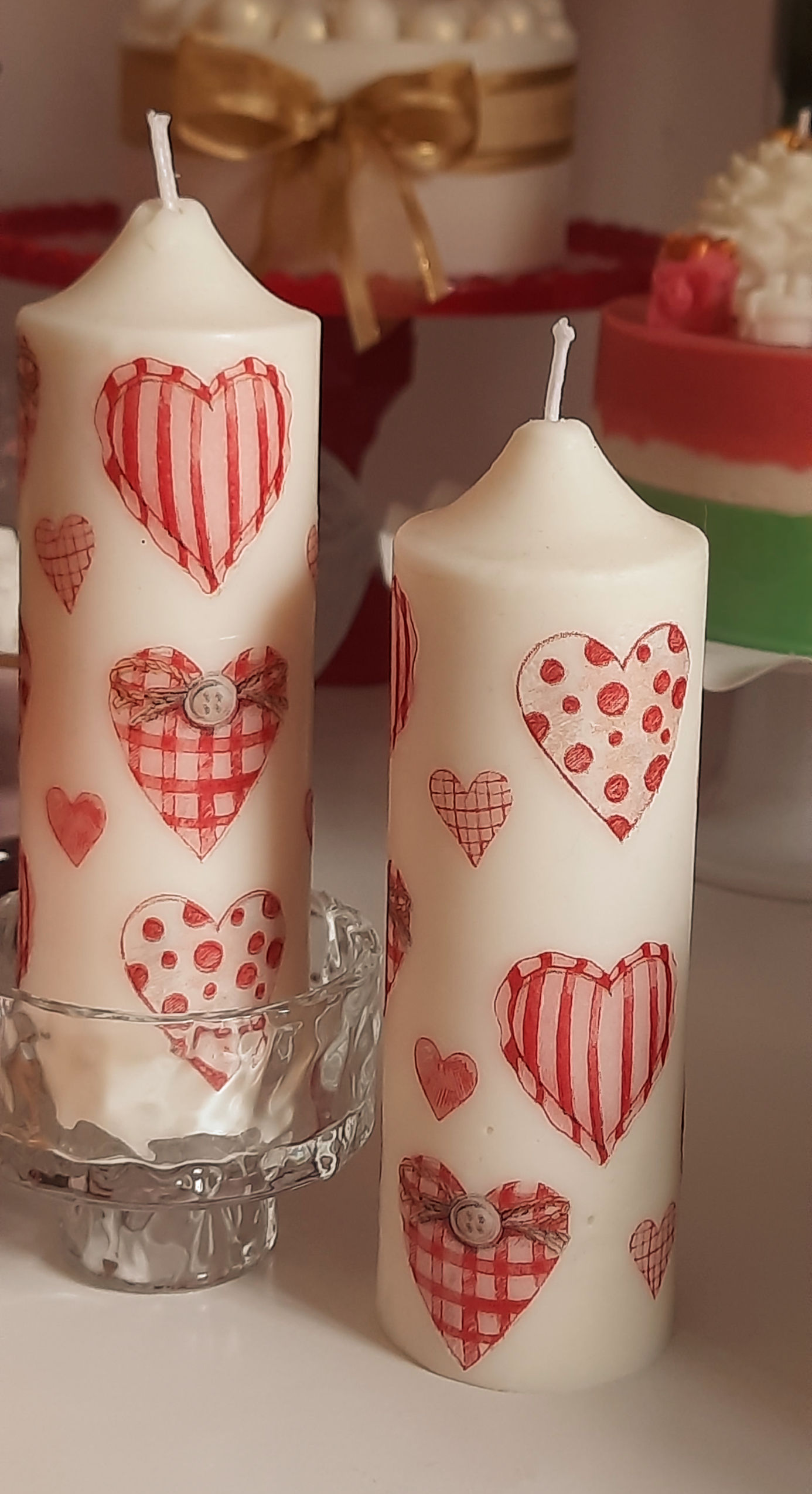 Vela Castiçal Christmas