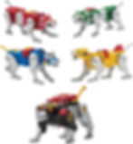 Thumbnail: Voltron 1984 Classic Legendary Voltron Lion Action Figure 5-Pack