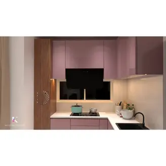 modular kitchen interior design in hyderabad by katyayani interior.