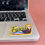 Thumbnail: Foxy Slug Sticker - Yellow