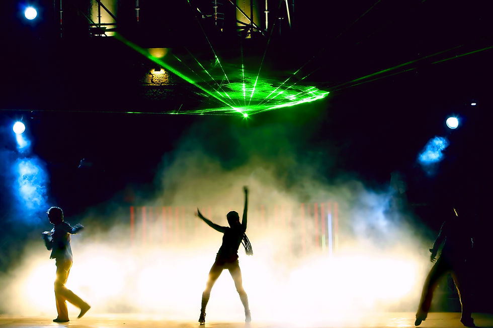 Dancers With Lasers