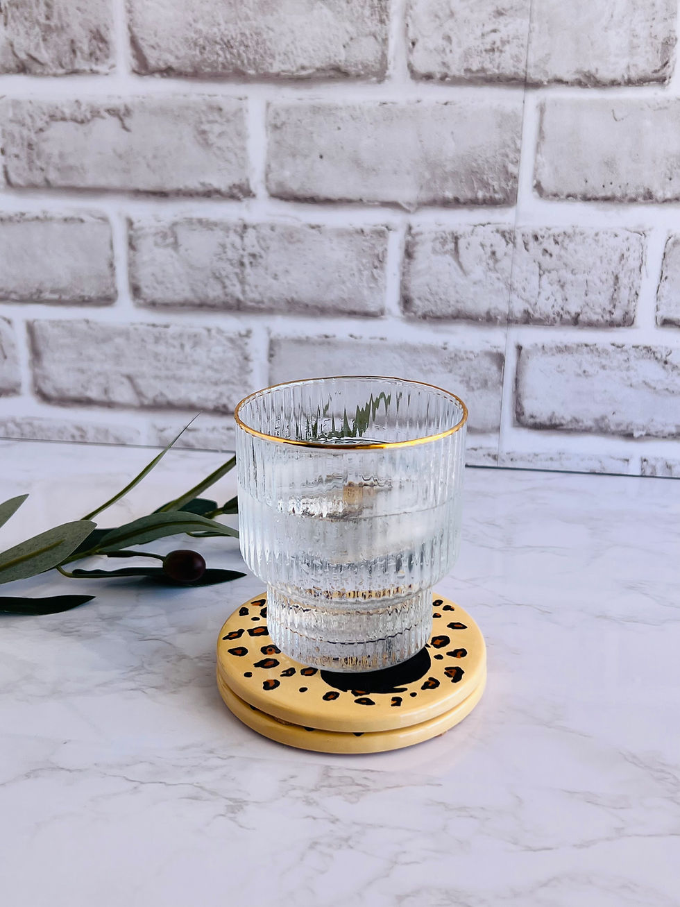 Thumbnail: Leopard Coasters