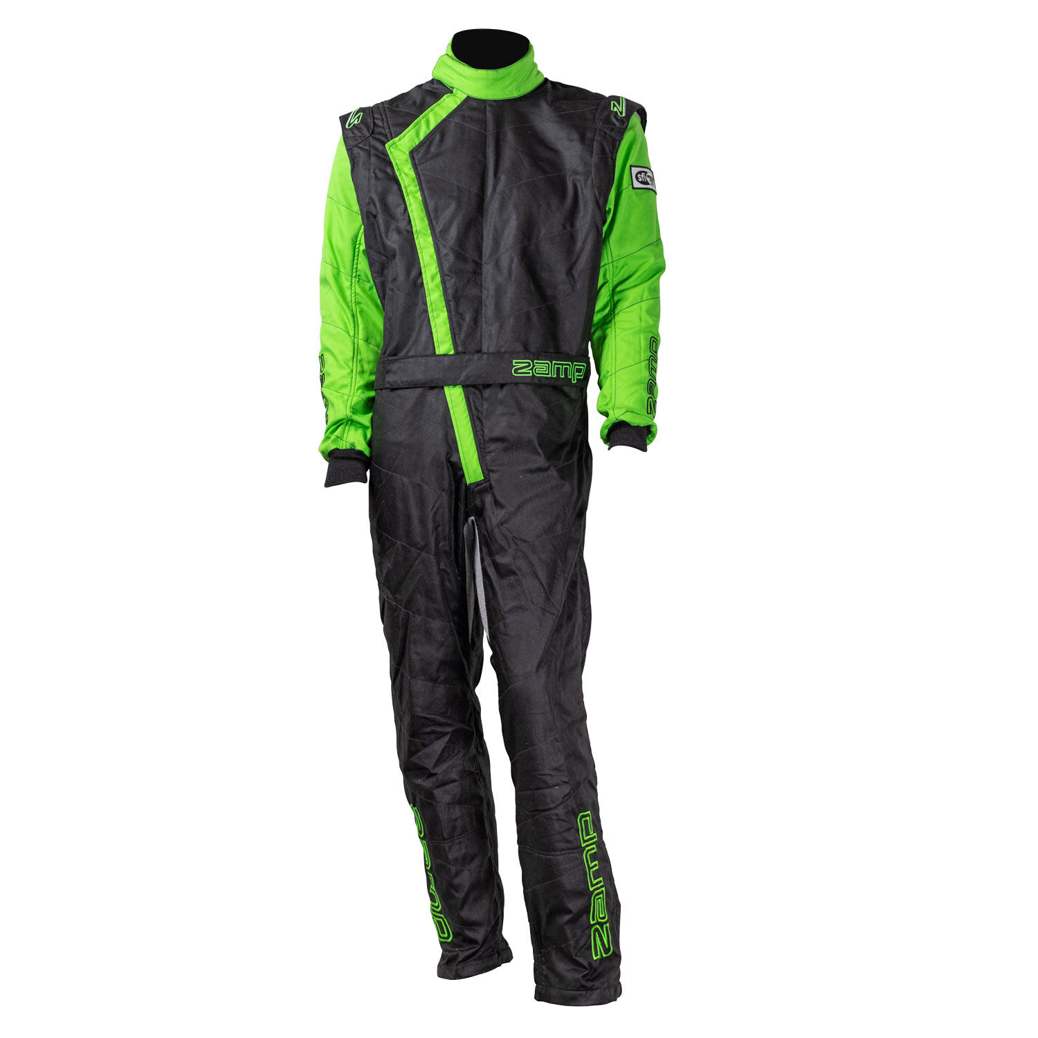 Zamp ZR-40 Race Youth Suit SFI 3.2A/5 Green/Black