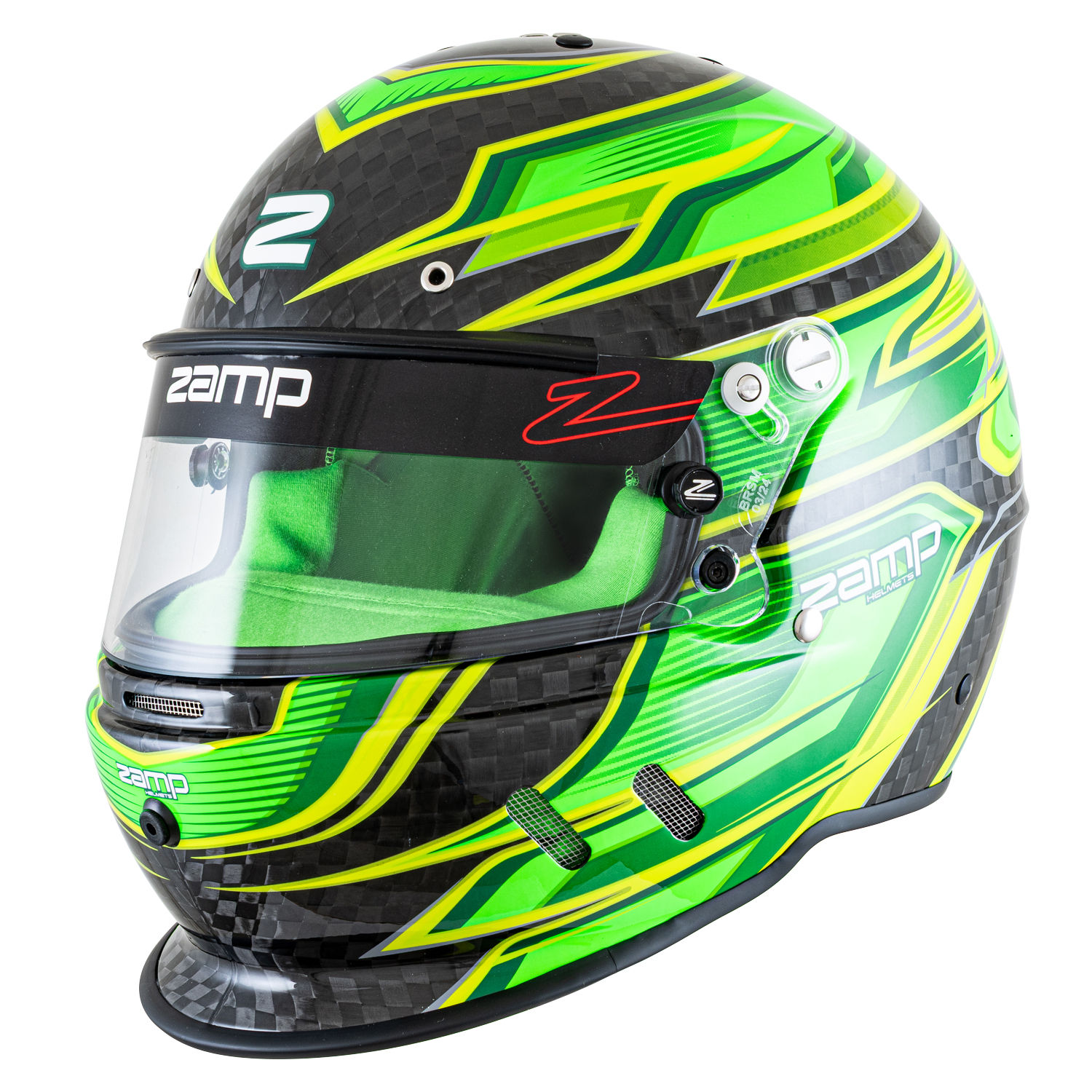 RZ-67D  Carbon Flo Green /Lt Green