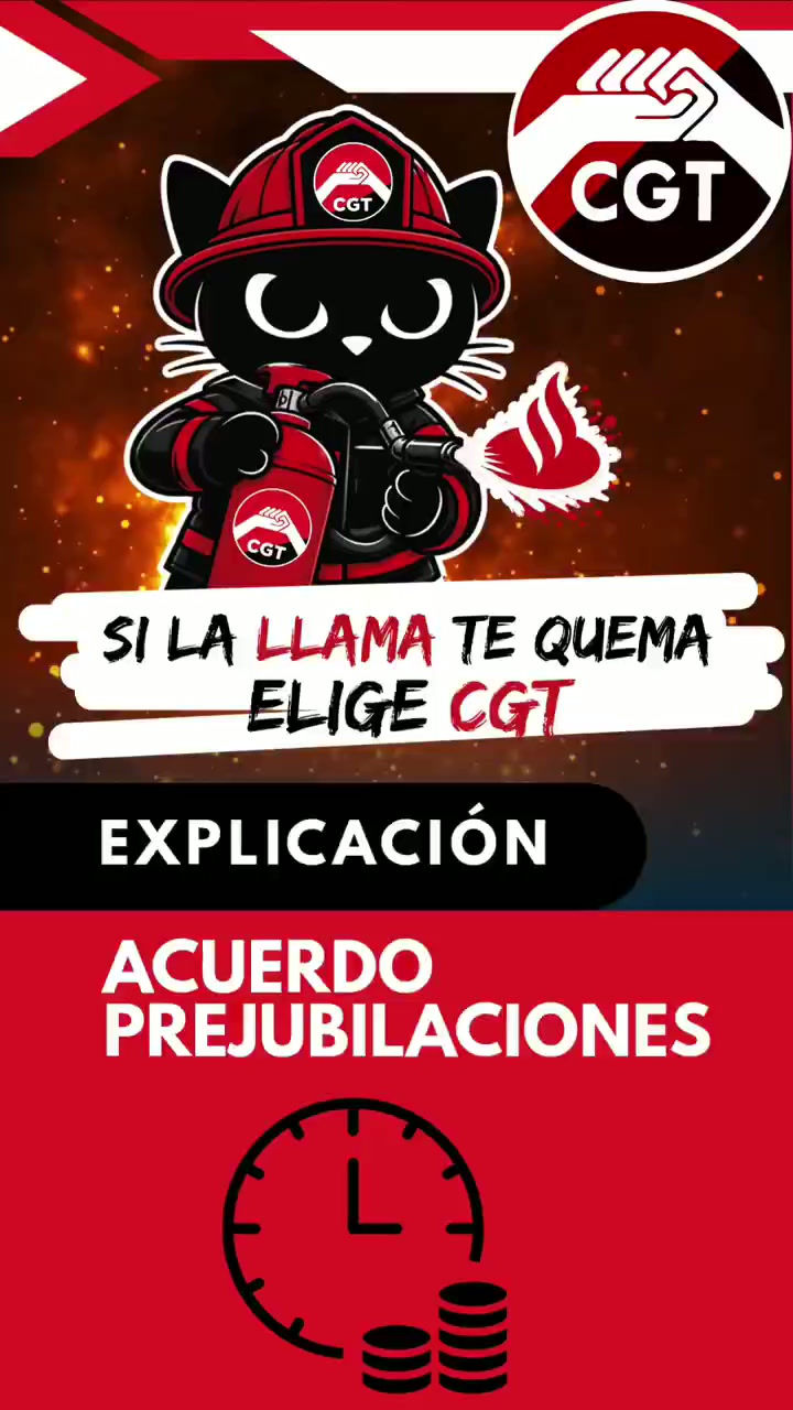 CGT te explicamos el acuerdo de prejubilaciones