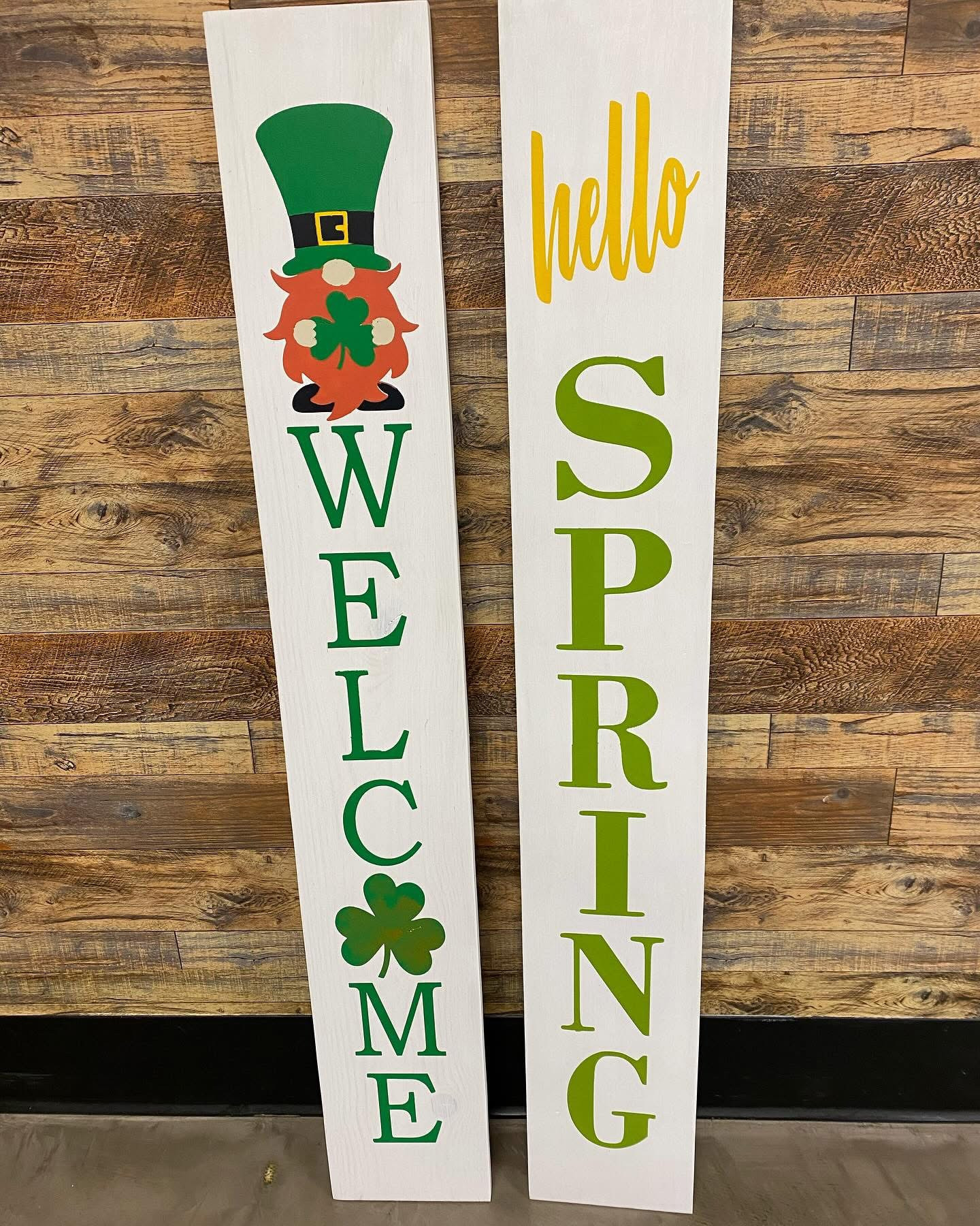 Long Spring Sign Spring Tall Door Sign | mysite