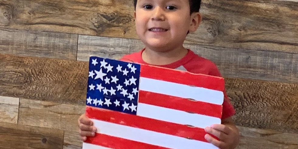 American Flag or 4th of July Wand