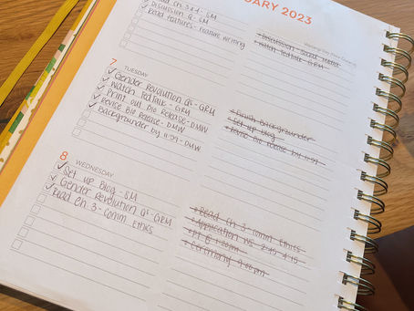 How to stay organized