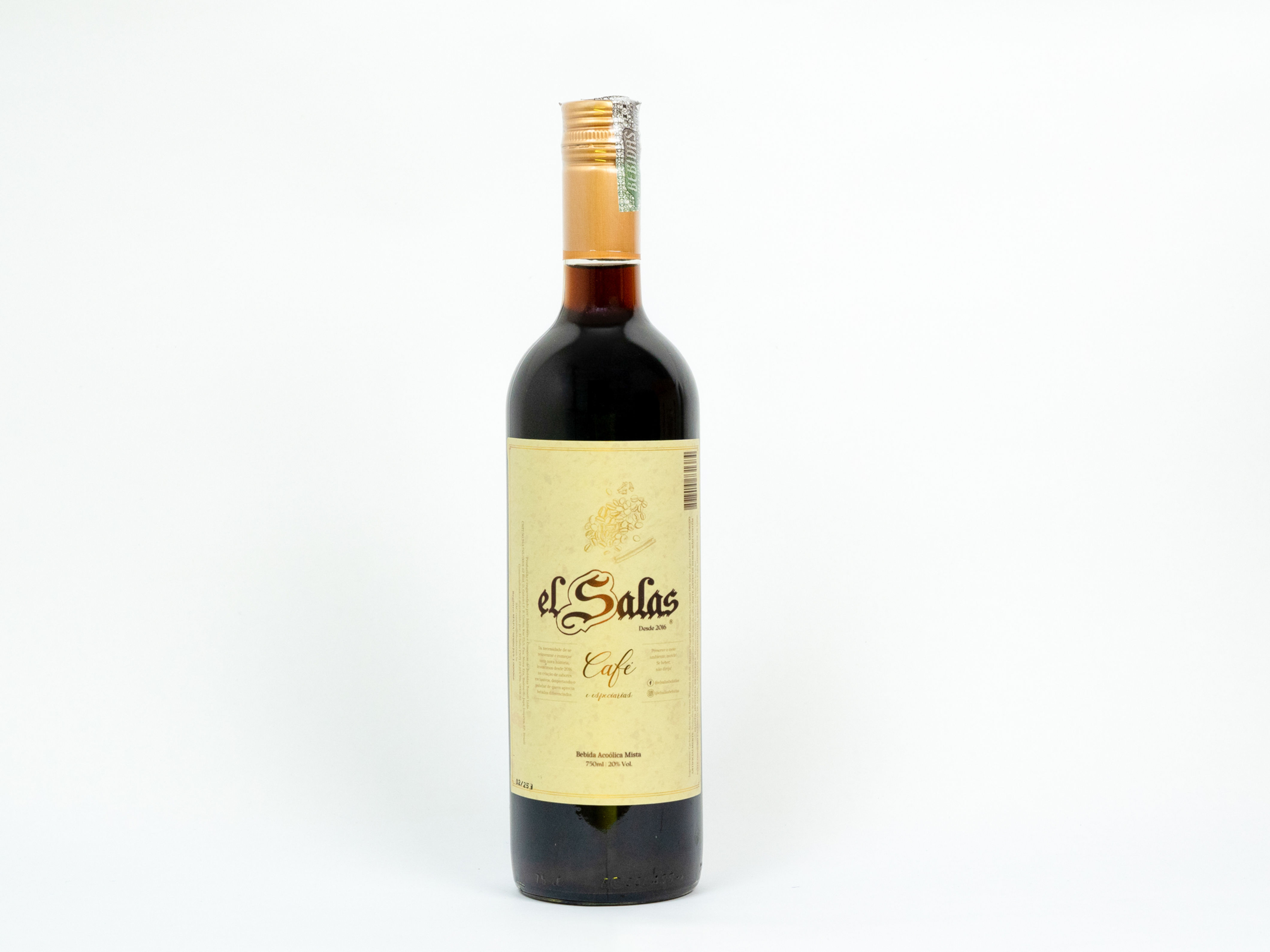 Cachaça el Salas Café e Especiarias 750ml