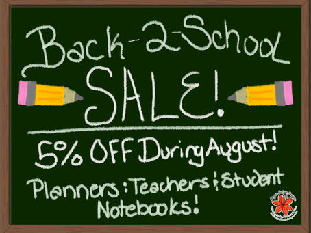Back to school sale