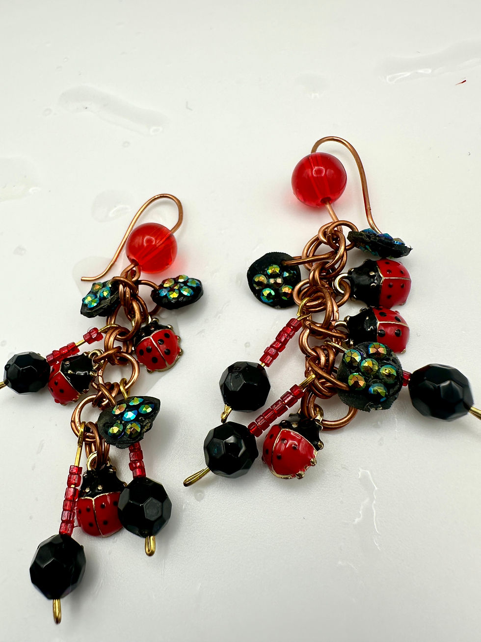 Thumbnail: Ladybug Earrings