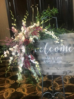 Wedding Place Card Table