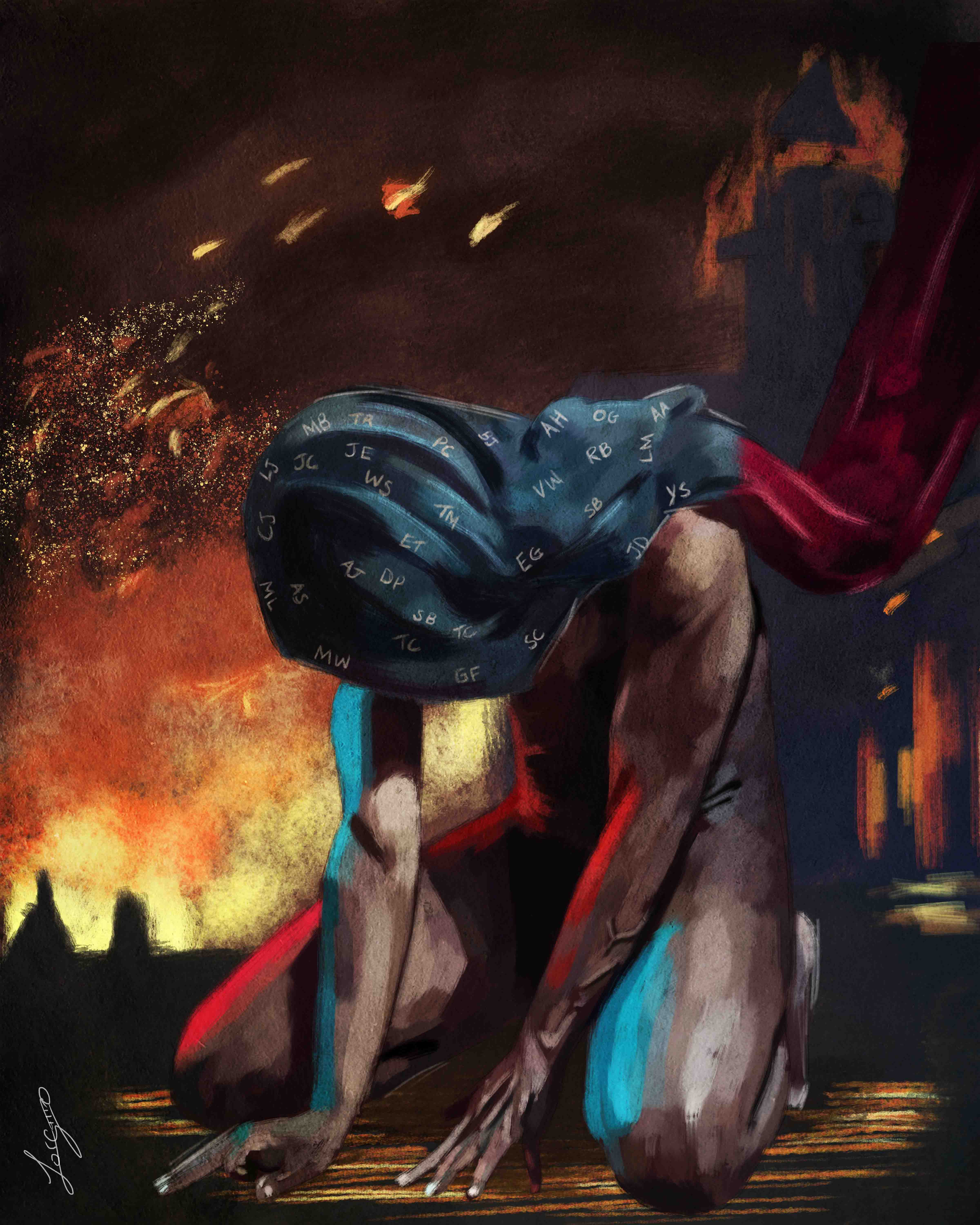 Smothered/Suffocated