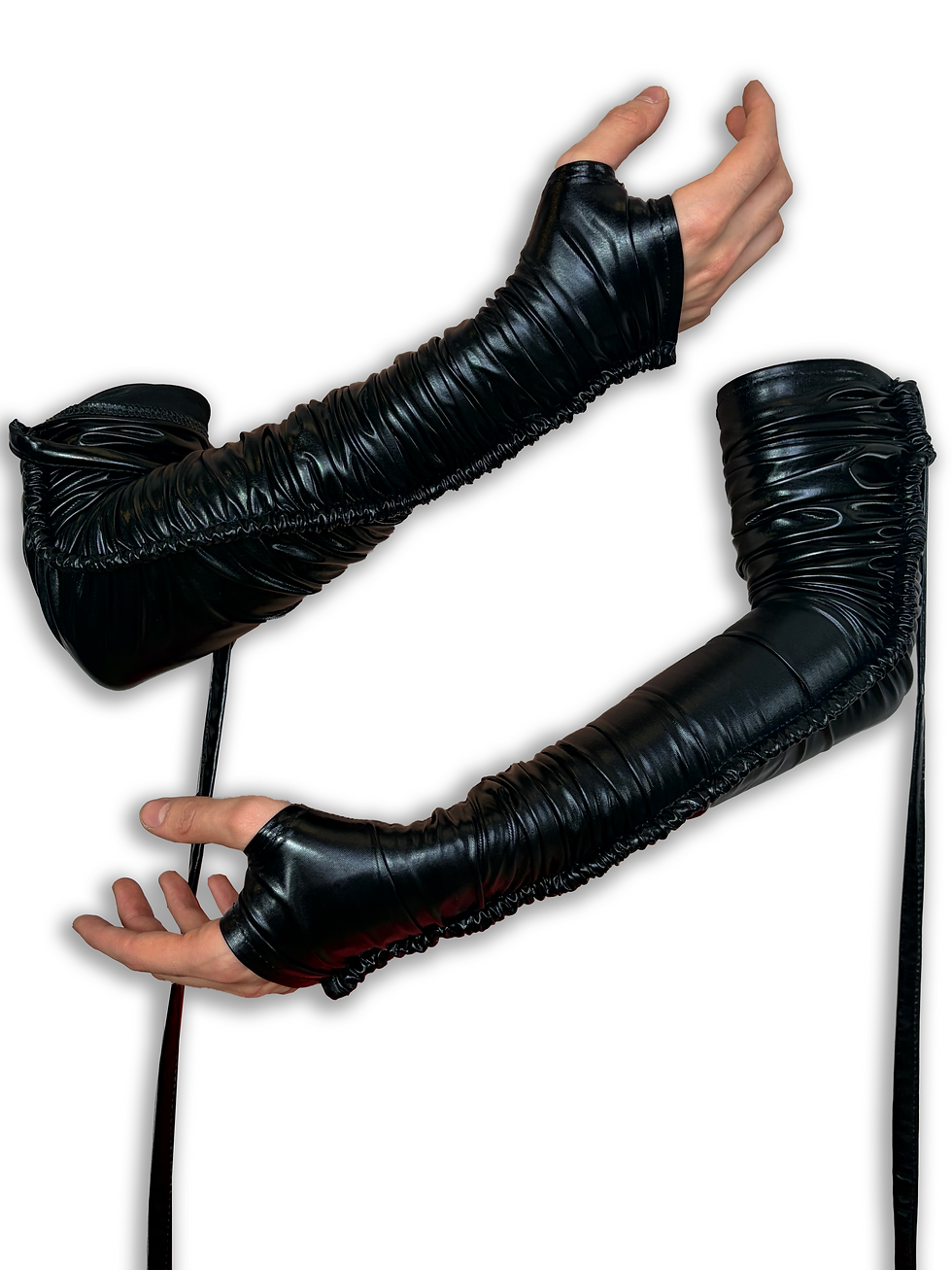 Miniatura: LIQUID RUCHED GLOVES