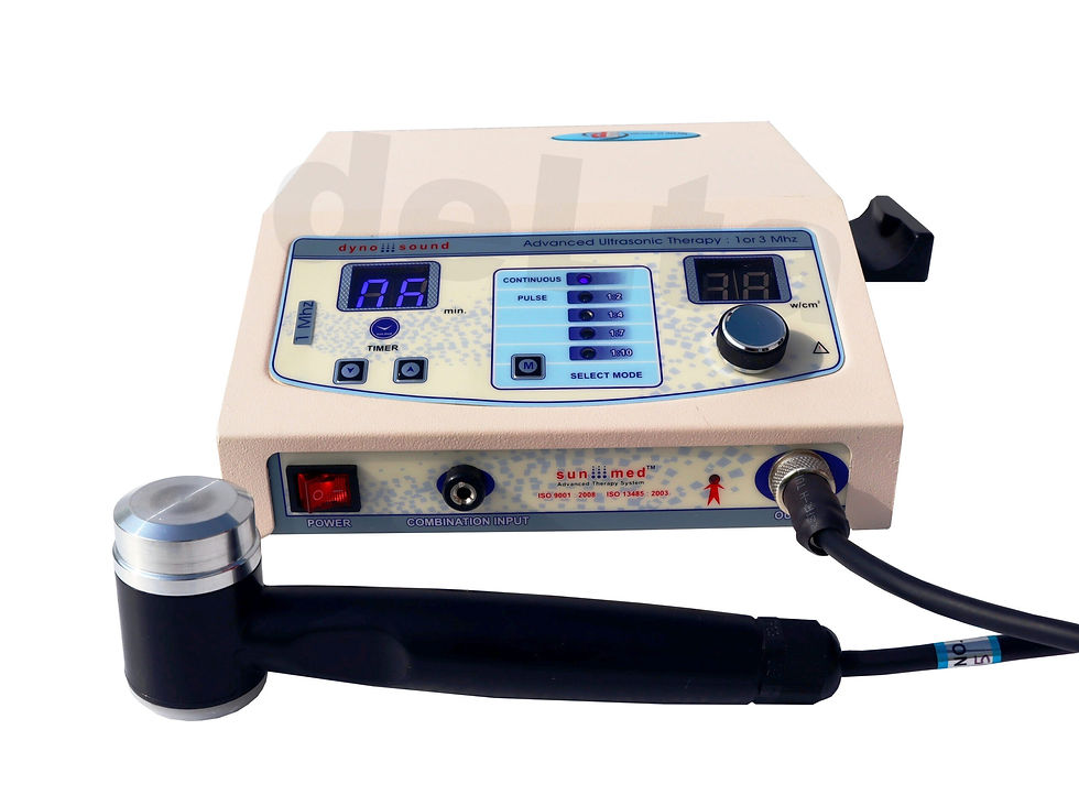 Thumbnail: Elegant Handle 1 MHZ Ultrasound Therapy Delta Technologies Therapeutic Machine