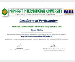 Manarat University, Dhaka, Bangladesh