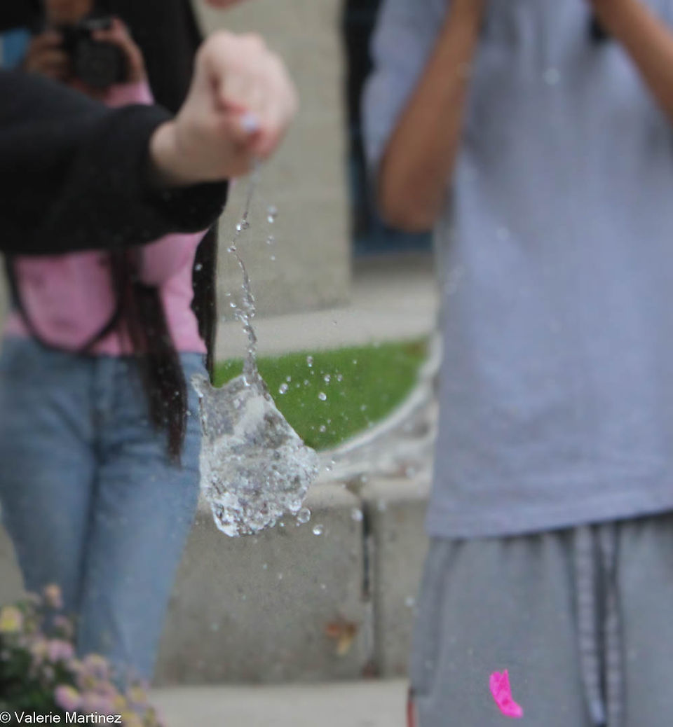 Balloon popping