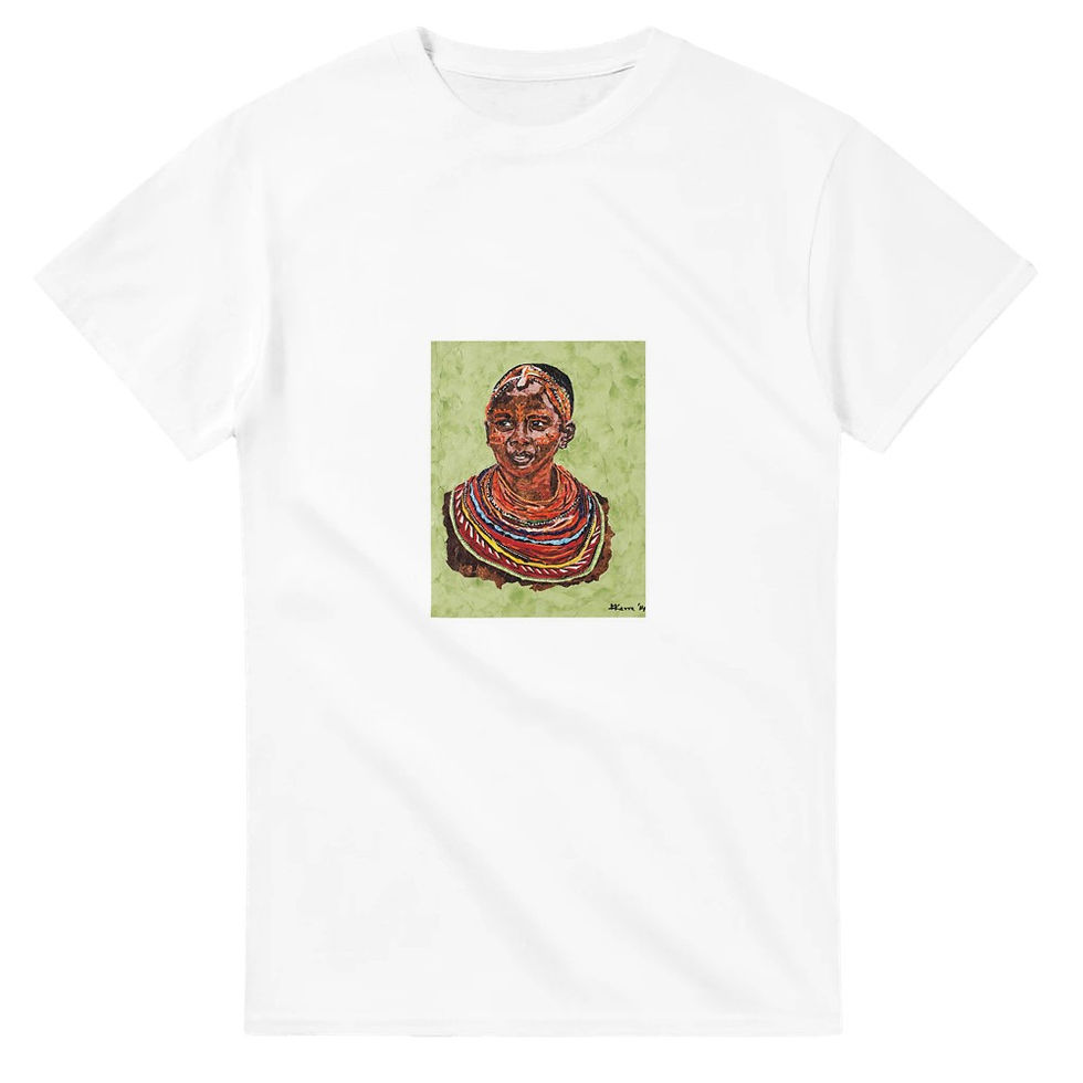 Thumbnail: Vibrant Cultural Art Tee in Your Choice of Sizes
