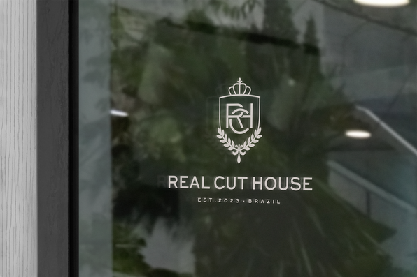 Identidade visual e logo para barbearia — Lapidário